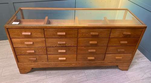 16 Drawer Haberdashery Shop Display / Counter