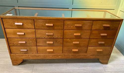 16 Drawer Haberdashery Shop Display / Counter