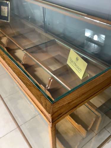 Haberdashery Oak Shop Display Counter Cabinet