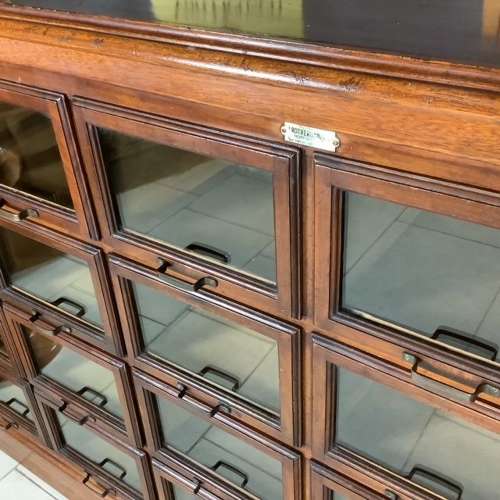 24 Drawer Mahogany Shop Haberdashery
