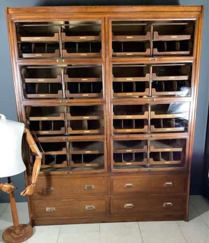 Oak Shop Haberdashery Drawer Cabinet