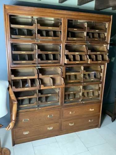 Oak Shop Haberdashery Drawer Cabinet