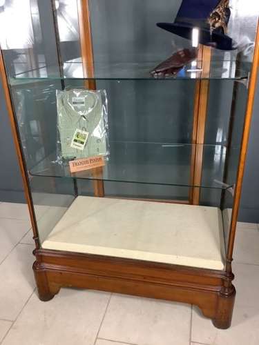 Victorian Mahogany Shop Display Cabinet