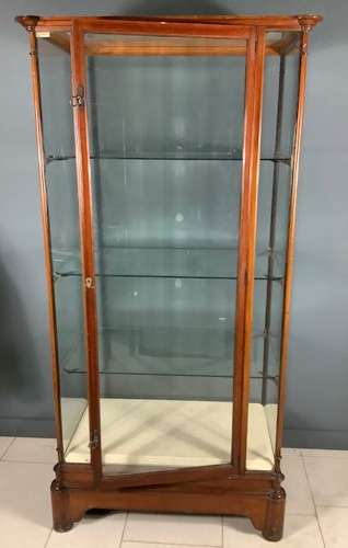 Victorian Mahogany Shop Display Cabinet