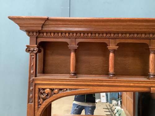 Arts and Craft Oak Kitchen Dresser Sideboard