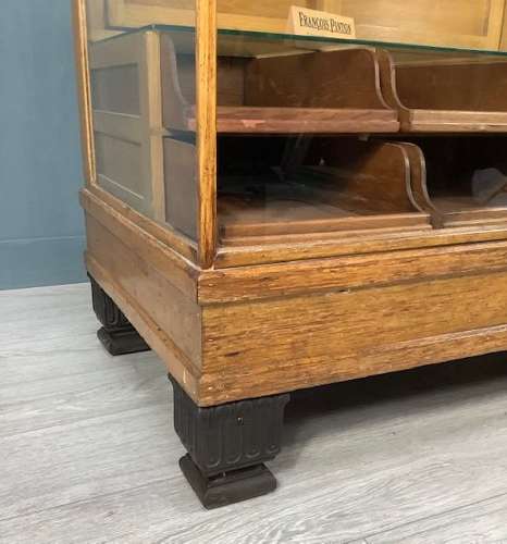 Shop Oak Haberdashery Display Counter Cabinet