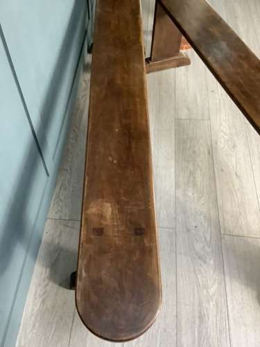 Pair Elm Kitchen Benches