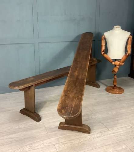 Pair Elm Kitchen Benches