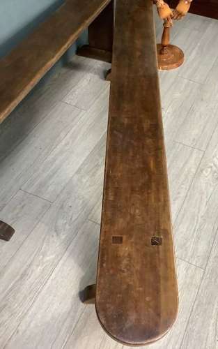 Pair Elm Kitchen Benches