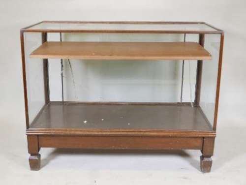 Glass &Oak Shop Display Cabinet