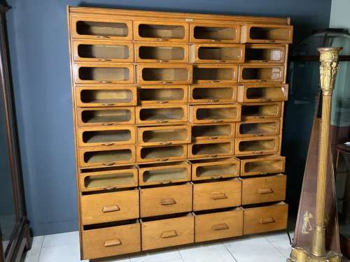 Haberdashery Shop Oak Cabinet Drawers