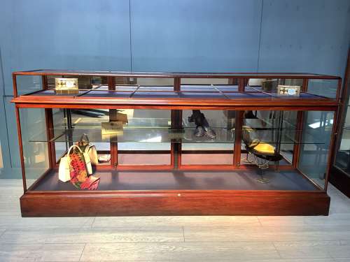 Mahogany Jewellery Shop Display Counter Cabinet