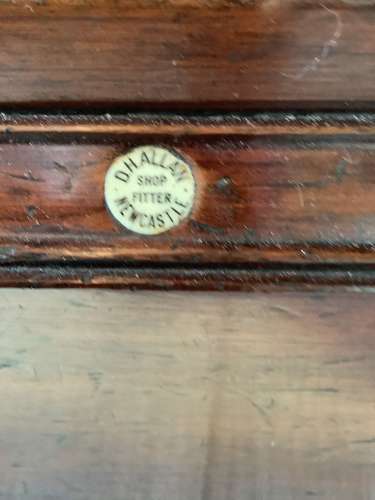 Mahogany Jewellery Shop Display Counter Cabinet