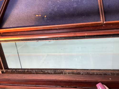 Mahogany Jewellery Shop Display Counter Cabinet