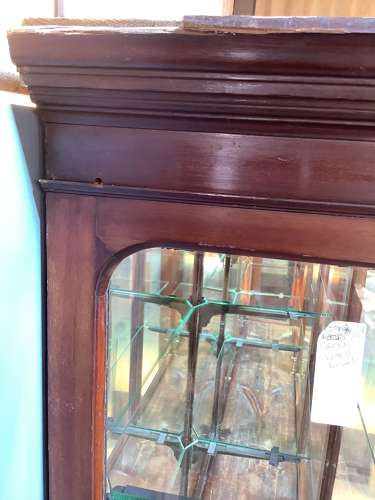 Victorian Mahogany Apothecary Shop Display Cabinet