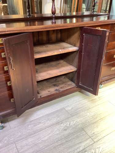 Victorian Mahogany Apothecary Shop Display Cabinet