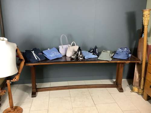Vintage Shop Display Table Counter