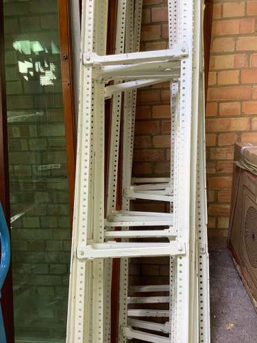 Pair Mahogany Victorian Shop Museum Display Cabinets
