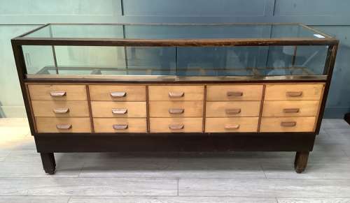 15 Drawer haberdashery shop Counter Display Cabinet