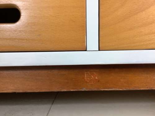 20 Drawer Beech & Birch Vintage School Drawer Cabinet