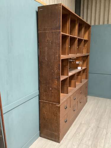Haberdashery Drawers and Storage Display Unit.