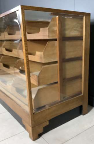 20 Drawer Oak Framed Shop Haberdashery Counter