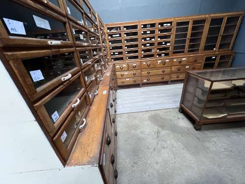 7 complete Haberdashery units