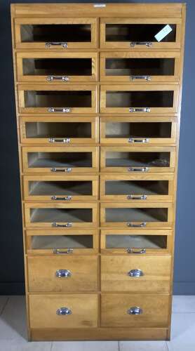 20 Drawer Vintage Shop Haberdashery Drawer Cabinet