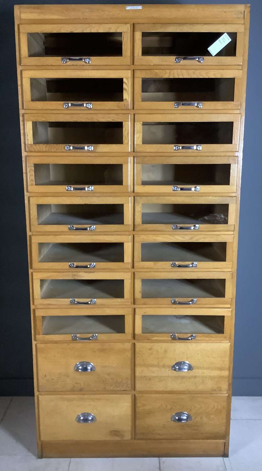 20 Drawer Vintage Shop Haberdashery Drawer Cabinet