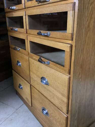 20 Drawer Vintage Shop Haberdashery Drawer Cabinet