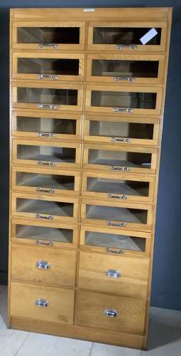 20 Drawer Vintage Shop Haberdashery Drawer Cabinet
