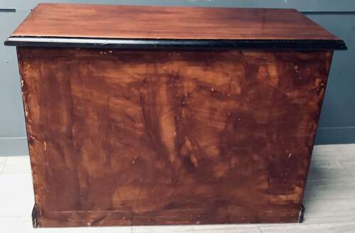 4 Drawer Victorian Mahogany Haberdashery Drawers/Counter