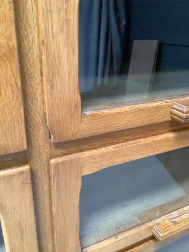 1930's Oak 20 Drawer Tall Haberdashery Cabinet