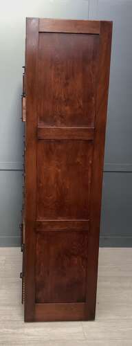 Mahogany Shop Haberdashery Display Cabinet Drawers 1920