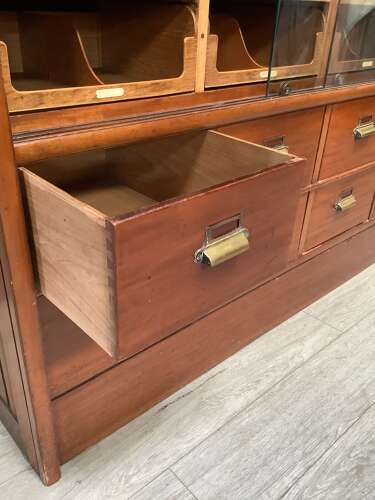 Antique Shop Haberdashery Drawer Unit