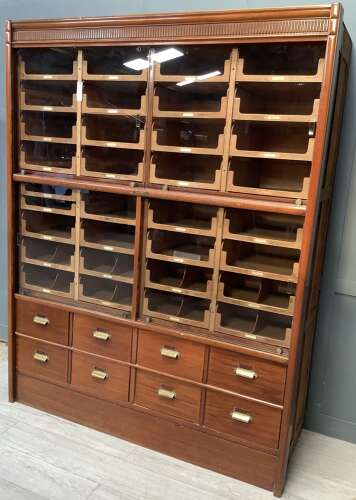 Antique Shop Haberdashery Drawer Unit