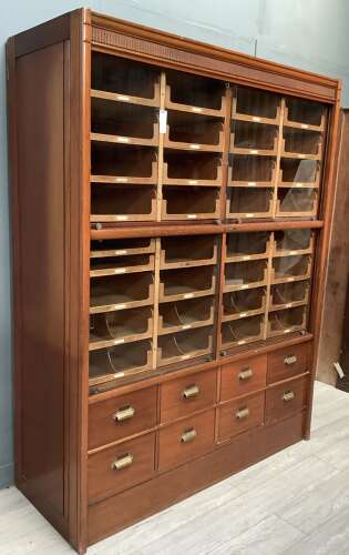 Antique Shop Haberdashery Drawer Unit