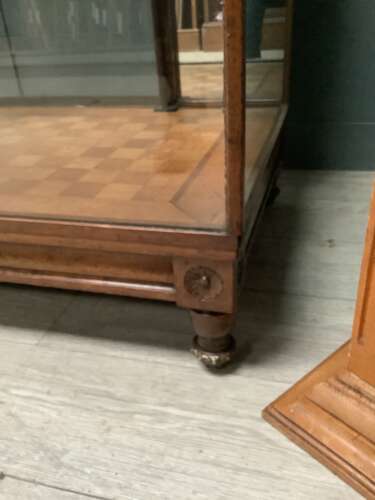 Mahogany Shop Display Counter Cabinet