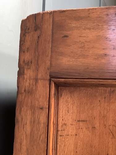 Antique Shop Oak Display Haberdashery Cabinet