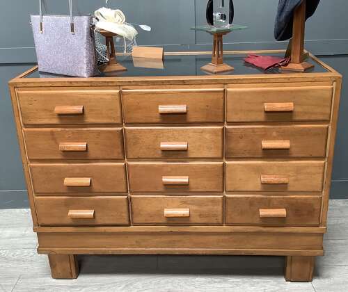 12 Drawer Shop Display Haberdashery Counter