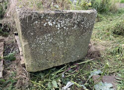 Large Antique Natural Stone Garden Trough