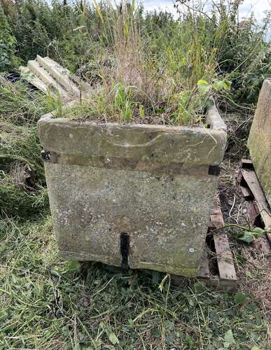 Large Antique Natural stone Garden Trough