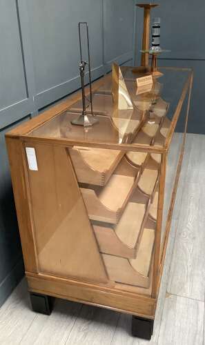 16 Drawer Oak Haberdashery Shop Counter