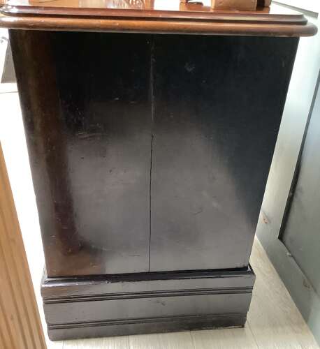 Antique Ebonised Shop Disiplay Drawers