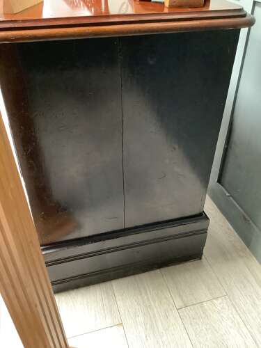 Antique Ebonised Shop Disiplay Drawers