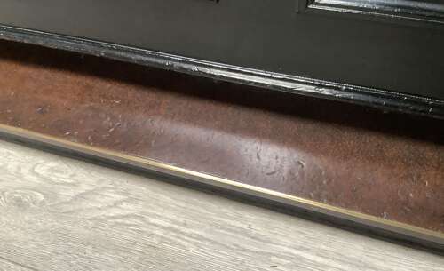 F. Sage & Co London Mahogany Ebonised Jewellery Shop Display Counter  Cabinet